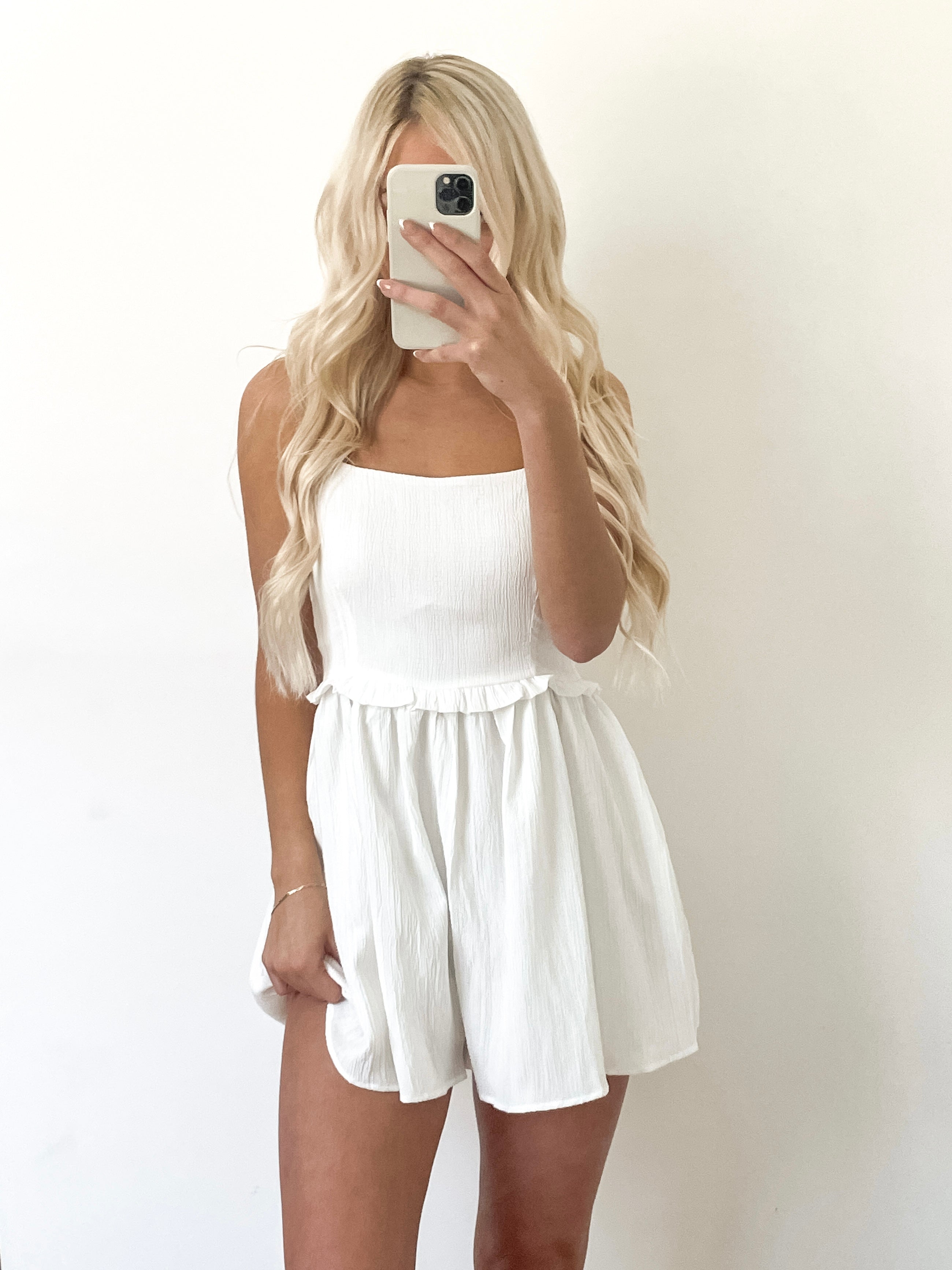 Crinkled Romper