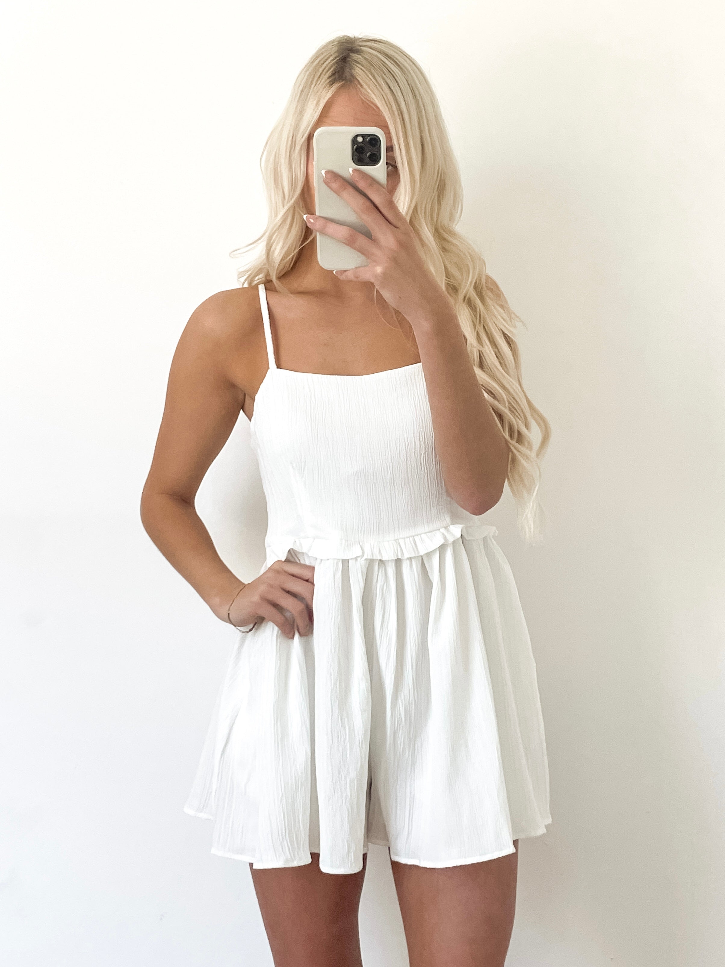 Crinkled Romper