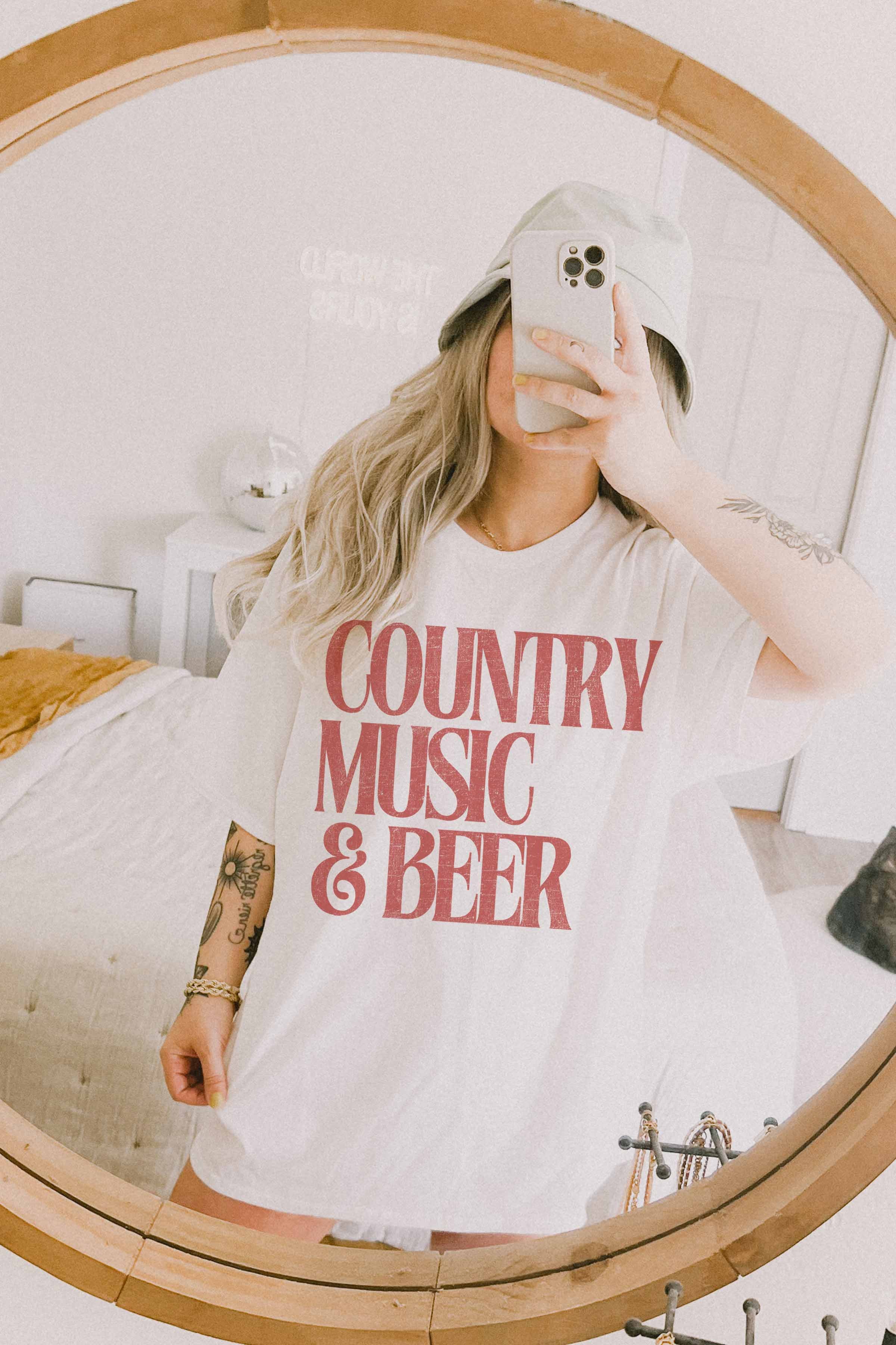 Country Music & Beer Tee